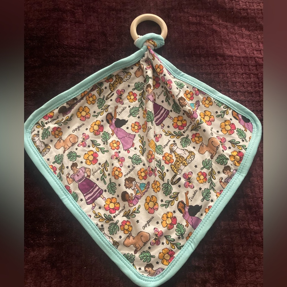 Bamboo Lovey Security Lovey w/teether Encanto